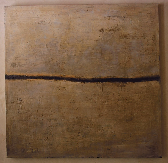 Bilde 22: 120x120 oil and laquer on canvas august 2001.