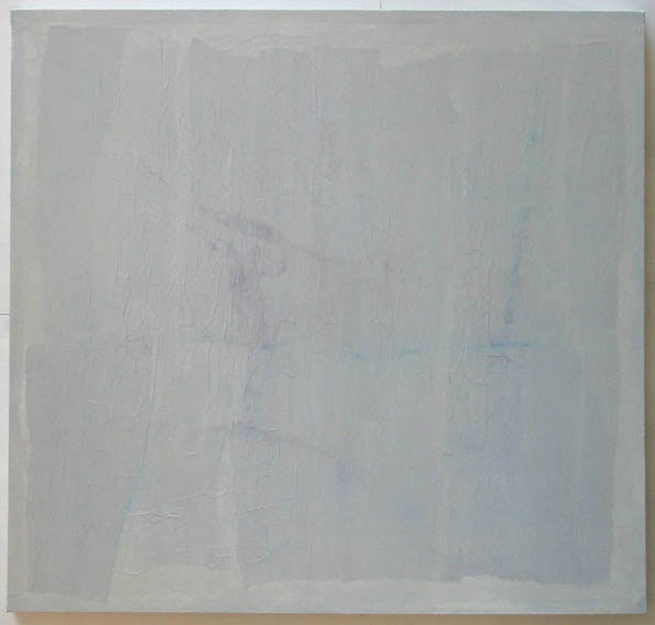 Bilde 25: 50x50, sand, acrylic, brodery threads and oil on canvas masch 02.